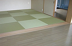 色の変わらない和紙畳