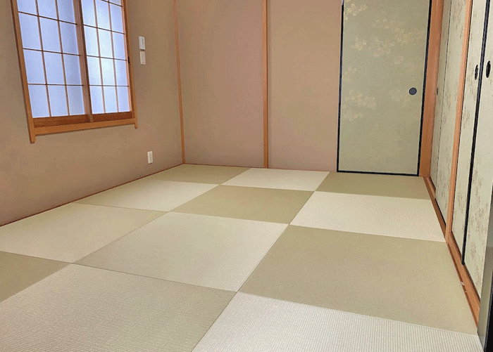お洒落な琉球畳空間