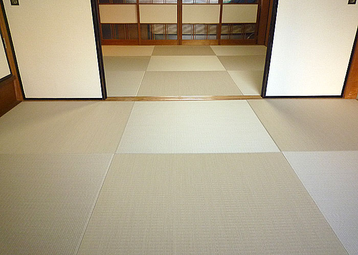 灰桜色畳　ｶﾗｰ琉球畳