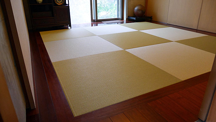 堀炬燵仕様の琉球畳