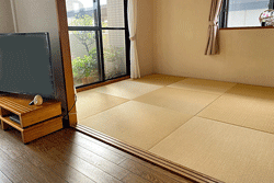 七島表の琉球畳