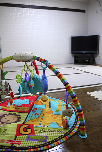 和紙畳は小さいお子様にも安心・安全です。