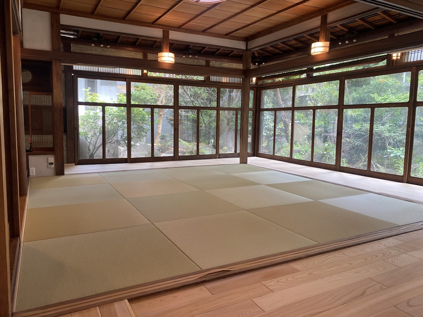 伝統日本家屋に琉球畳