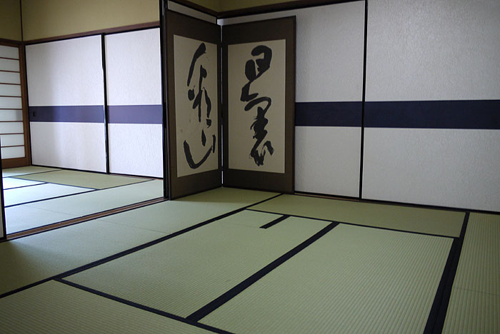 寺院　茶室畳