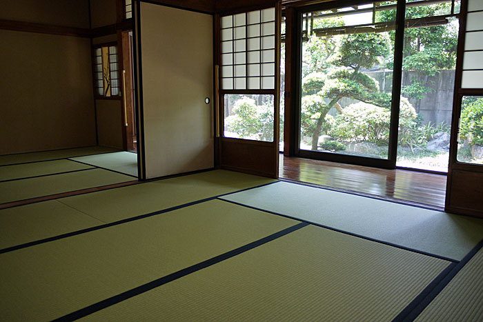 伝統の日本家屋畳